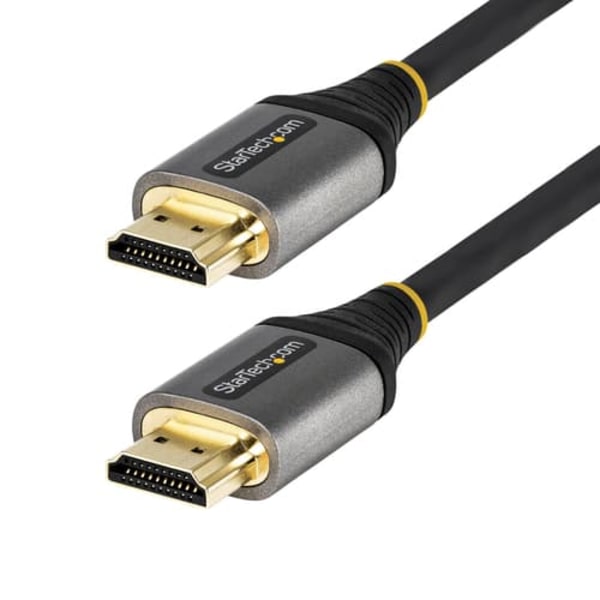 StarTech.com 3ft (1m) Premium Certified HDMI 2.0 Cable with Ethernet, High Speed Ultra HD 4K 60Hz HDMI Cable HDR10, ARC, HDMI Cord For Ultra HD Monito