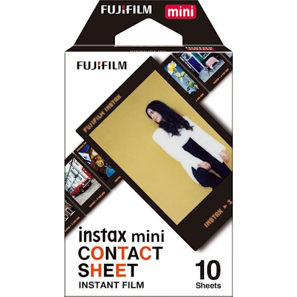 Fujifilm Instax Mini 1x10 Contact Sheet