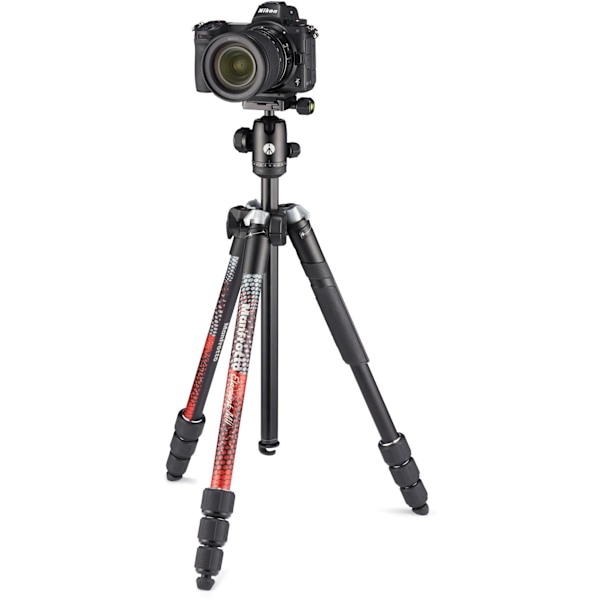 Manfrotto tripod kit Element MII MKELMII4RD-BH, red