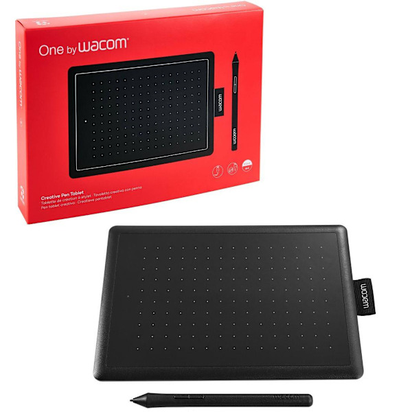 Graphic Tablet One by Wacom Small, Black