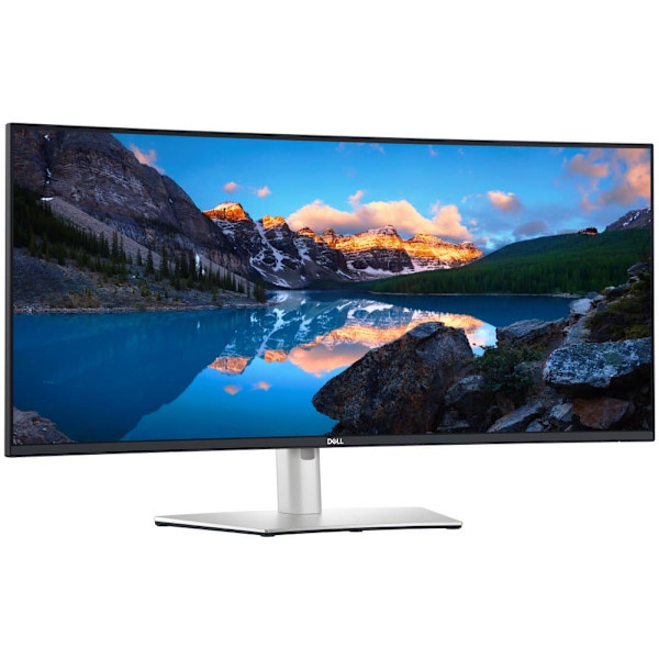 DELL UltraSharp U3824DW LED display 95.2 cm (37.5") 3840 x 1600 pixels Wide Quad HD+ LCD Black, Silver