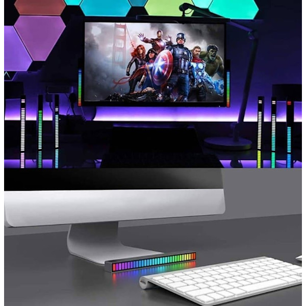 Mocco Smart Music Light panel with RGB Lighting