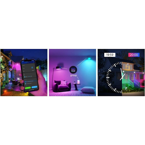 Govee H7060; LED floodlights; RGBICWW, IP65, Bluetooth, Wi-Fi