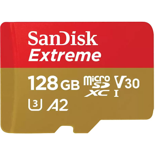 SanDisk Extreme 128 GB MicroSDXC UHS-I Class 10