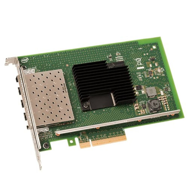 INTEL ETHERNET X710DA4FHBLK SVR/SINGLE BULK Sort, Grøn, Rustfrit stål