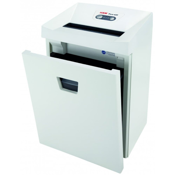 HSM Pure 420 shredder, 35 l, 1,9x15 mm