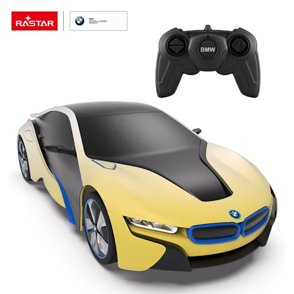 RASTAR RC car 1:24 BMW i8-UV Sensitive Collection, 48400-4