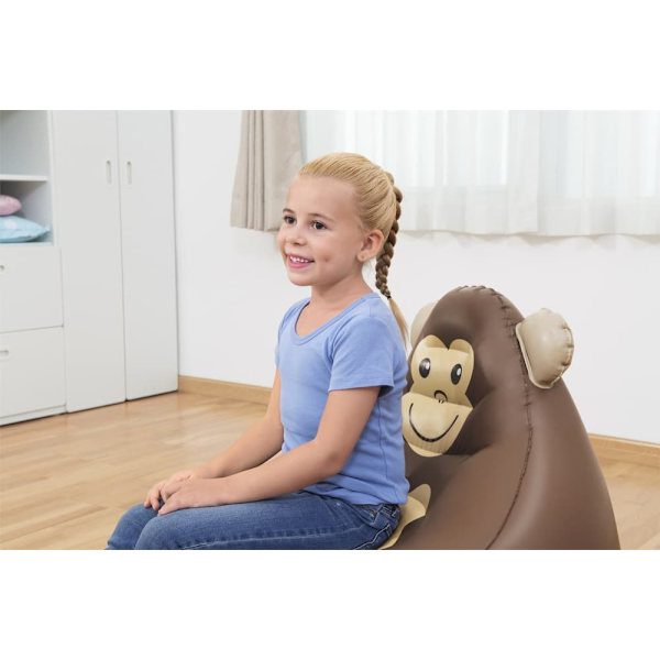 Inflatable Armchair Monkey 72 x 72 x 64 cm Bestway 75116