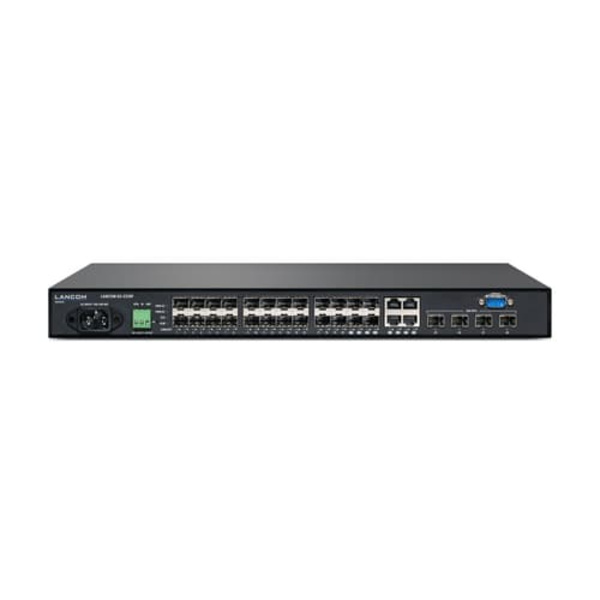 LANCOM GS-2328F Managed L3 Gigabit Ethernet (10/100/1000) 1U Black Sort