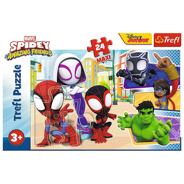 TREFL SPIDER-MAN maxi puzzle 24 pcs Spidey