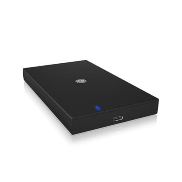 Raidsonic | ICY BOX | IB-200T-C3 Enclosure for 1x SSD/HHD with USB 3.2 Gen 1 Type-A/Type-C combi-cable | 1 x 2.5 "SATA I, II, III Svart