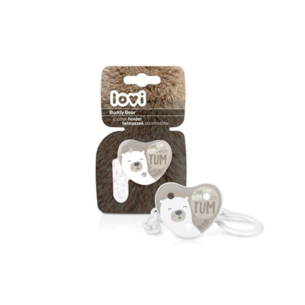 LOVI soother holder Buddy Bear, 10/887