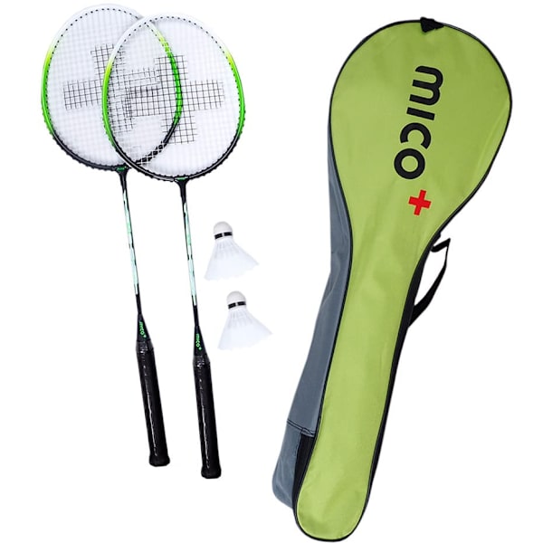Badmintono Rakečių Rinkinys Su Tinkleliu Mico Elite