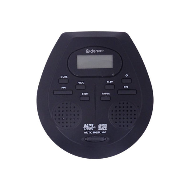 Discman with auto resume and anti-shock DMP-395B black