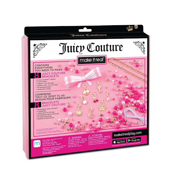 MAKE IT REAL Juicy Couture DYI set "Perfectly Pink"