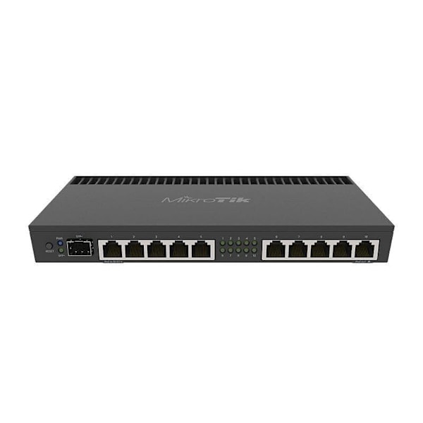 NET ROUTER 1000M 10PORT 1SFP+/RB4011IGS+RM MIKROTIK Sort