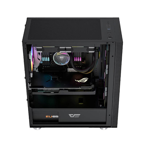 Computer Case Darkflash DK210 Graffiti (black)