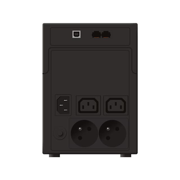 PowerWalker VI 1200 LCD/FR Line-Interactive 1.2 kVA 600 W 4 AC outlet(s)