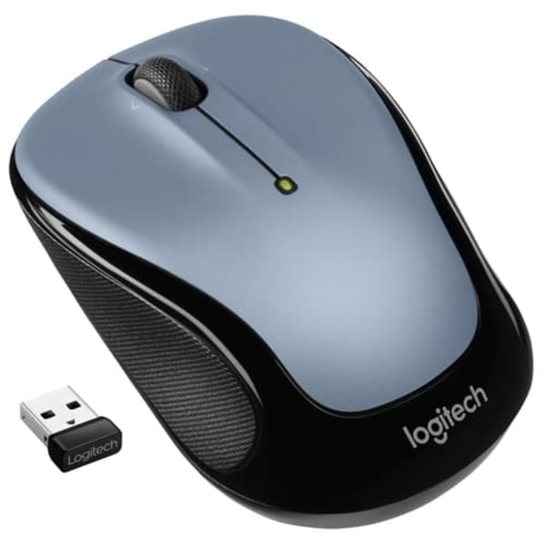 Logitech M325s Mouse Sort, Grå