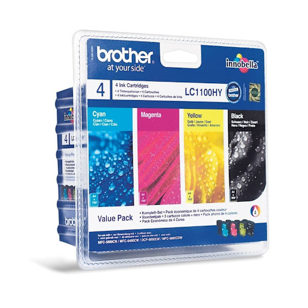 FP Brother LC1100 Hi cap Value Pack BK, C, M, Y