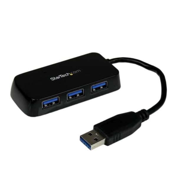 BLACK 4PORT EXTERNAL USB 3 MINI