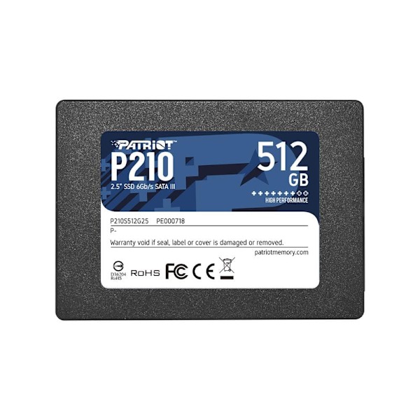 Patriot Memory P210 2.5" 512 GB Serial ATA  III