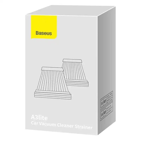 FILTRU HEPA Baseus, compatibil aspirator Baseus A3 Lite, pachetul contine 2 bucati "VCAQ070101" - 6932172624699