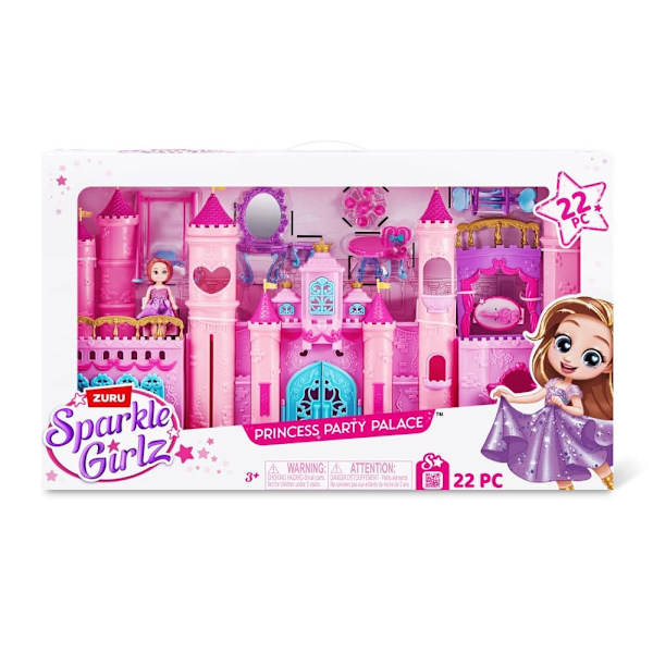 SPARKLE GIRLZ dolls playset Kingdom Castle with Cupcake Doll, 10052