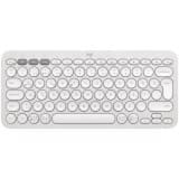 LOGITECH K380S Bluetooth Keyboard - TONAL WHITE - NORDIC
