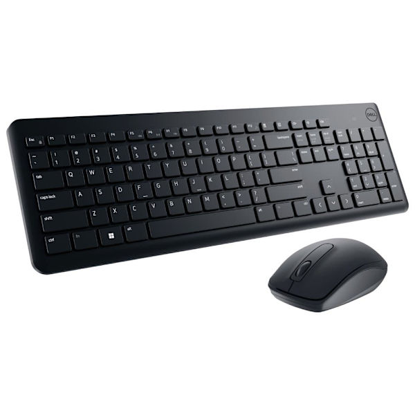 Dell Keyboard and Mouse | KM3322W | Keyboard and Mouse Set | Wireless | Batteries included | Ukrainian | Black | Wireless connection