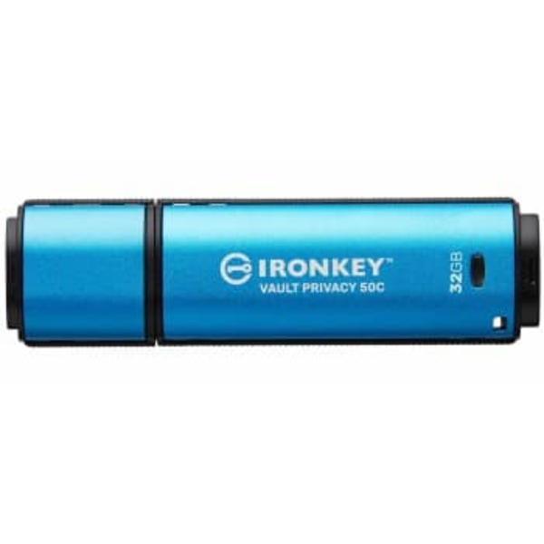 MEMORY DRIVE FLASH USB-C 32GB/IKVP50C/32GB KINGSTON Sort, Blå