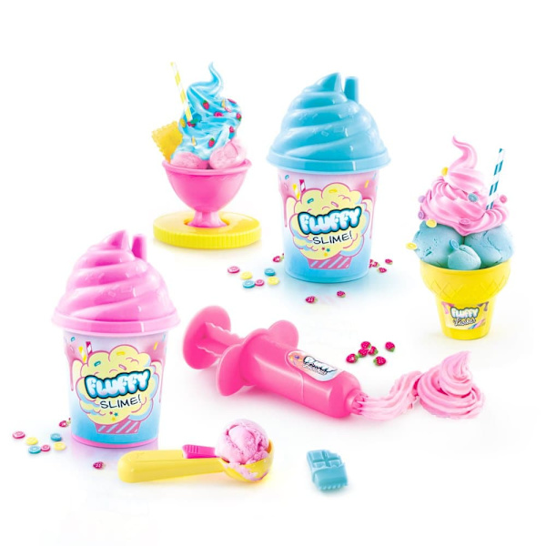 SO SLIME set Fluffy case