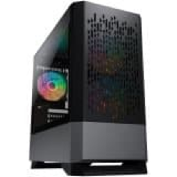 COUGAR MG140 Air RGB PC Case, Mini Tower, Black Sort