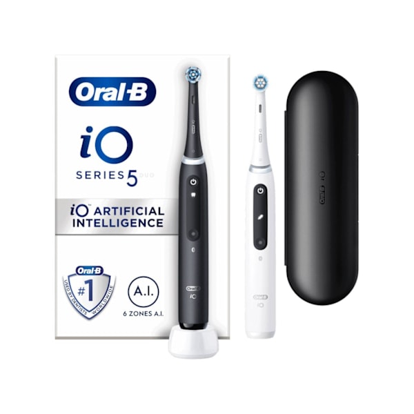 Braun Oral-B iO5 Duo Matt Black/Quite White electric toothbrush