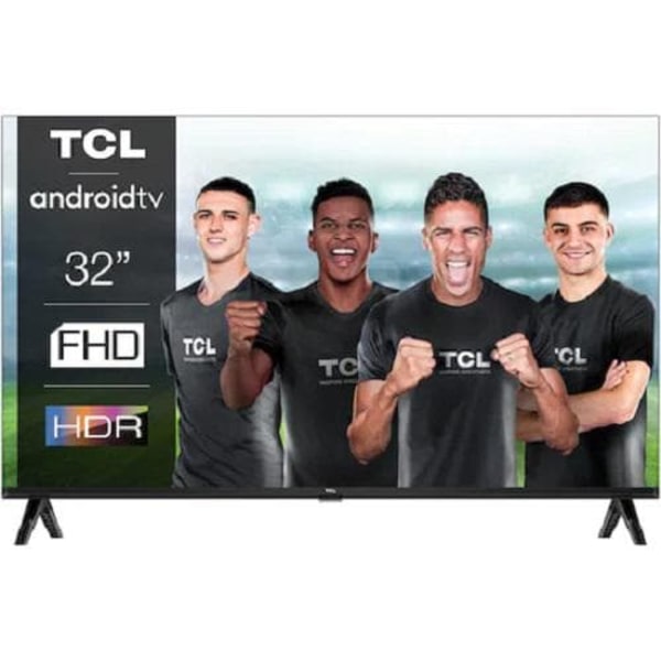 TV Set|TCL|32"|Smart/FHD|1920x1080|Wireless LAN|Bluetooth|Android TV|Black|32S5400AF