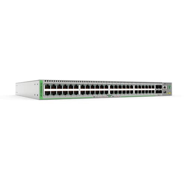 GIGABIT MANAGED SWITCH 48-PORT/4-PORT 100/1000X SFP EU PC IN Grå