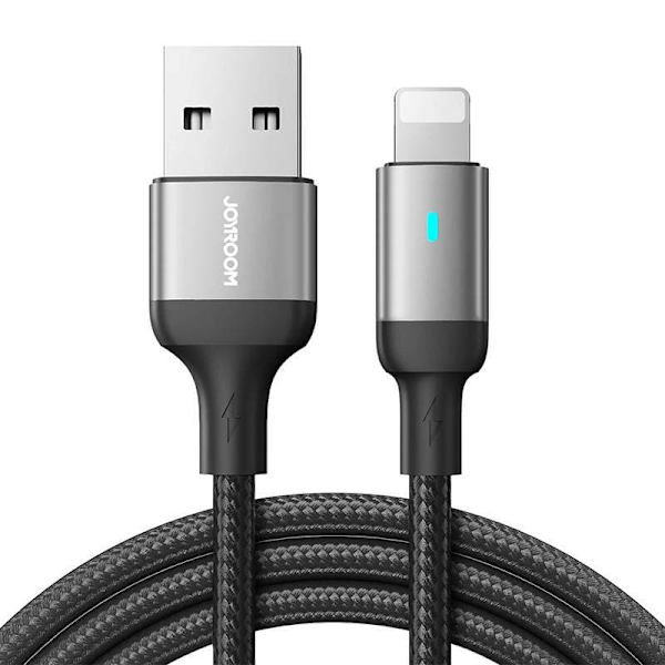 Joyroom USB - Type-C Cable, 2.4A, 1.2m, Black (S-UL012A10)