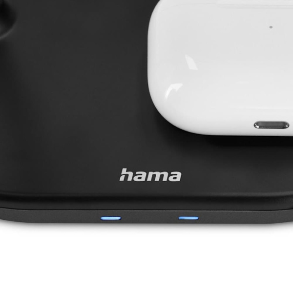 Hama "MagCharge" Multi-Charging Station, Wireless Charging for iPhone, AirPods