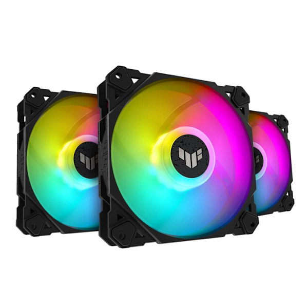 ASUS TUF GAMING TF120 ARGB 3IN1 120mm Black with Controller Sort