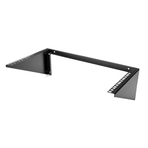 StarTech.com 6U Wall Mount Patch Panel Bracket - 19 in - Steel - Vertical Mounting Bracket for Networking and Data Equipment (RK619WALLV) wall mount b