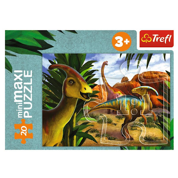 TREFL mini maxi puzzle Dinosaurs 20 pcs