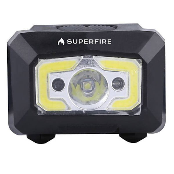 Headlight with non-contact switch Superfire X30, 340lm, USB