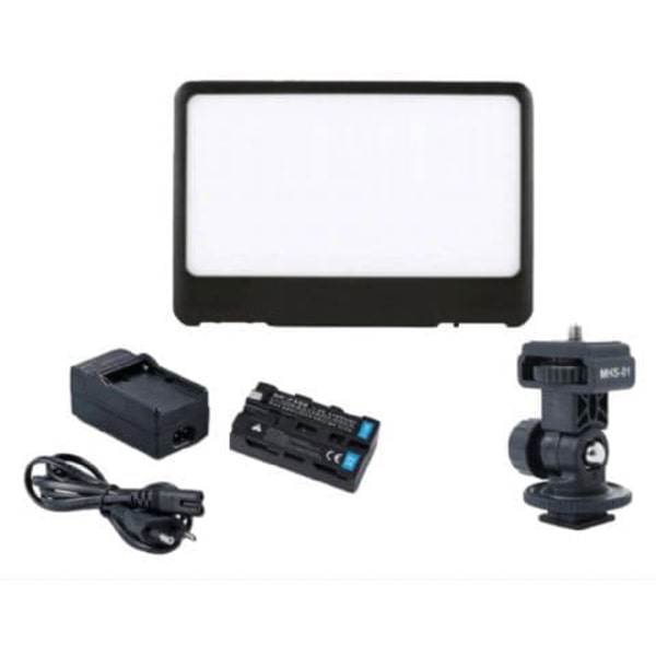 Falcon Eyes Soft LED lamp set + battery DV-80SL-K2