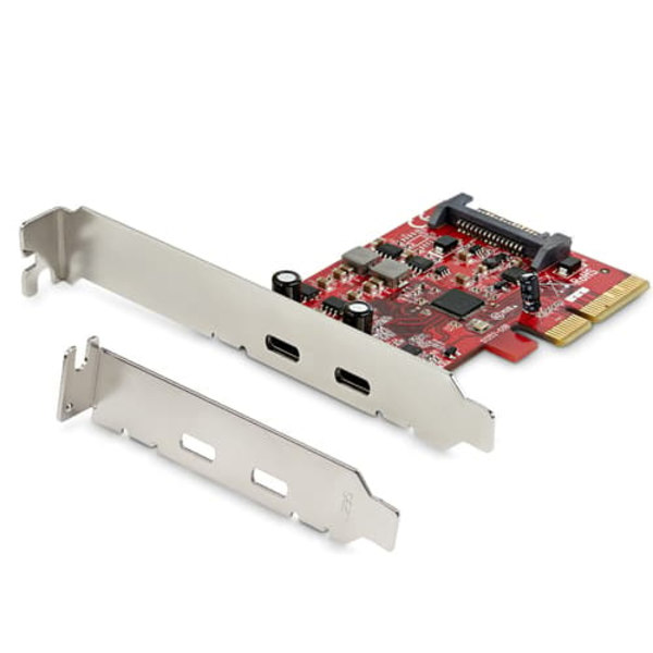 StarTech.com USB Adapter PEXUSB312C3 - PCIe Rød