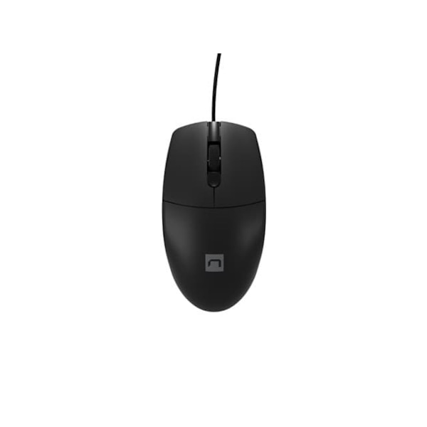 NATEC Ruff Plus mouse Right-hand USB Type-A Optical 1200 DPI Sort
