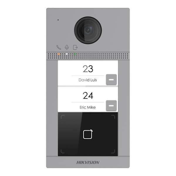 HikVision 2 Buttons Metal Villa Door Station DS-KV8213-WME1 DS-KV8213-WME1(C) Harmaa