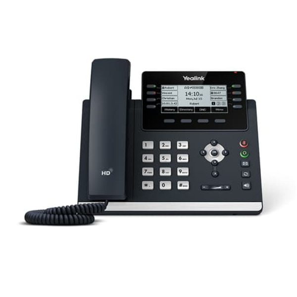 Yealink SIP-T43U IP phone Grey 12 lines LCD Wi-Fi Harmaa