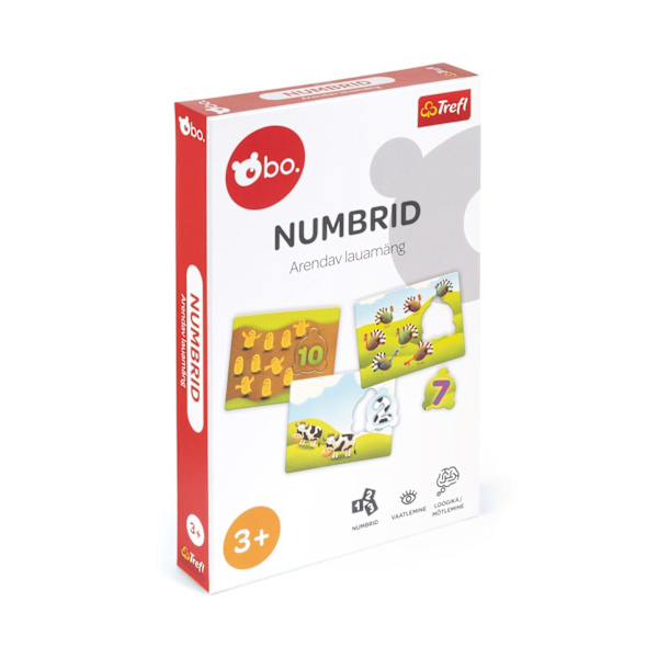 bo. Educational board game "Numbers" (In Estonian lang.)