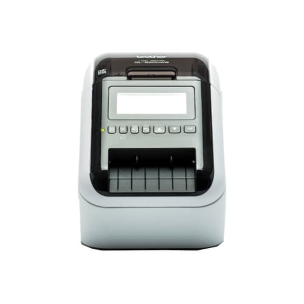 QL820NWBC LABEL PRINTER/FLEXIBLER ETIKETTENDRUCKER Sort, Hvit
