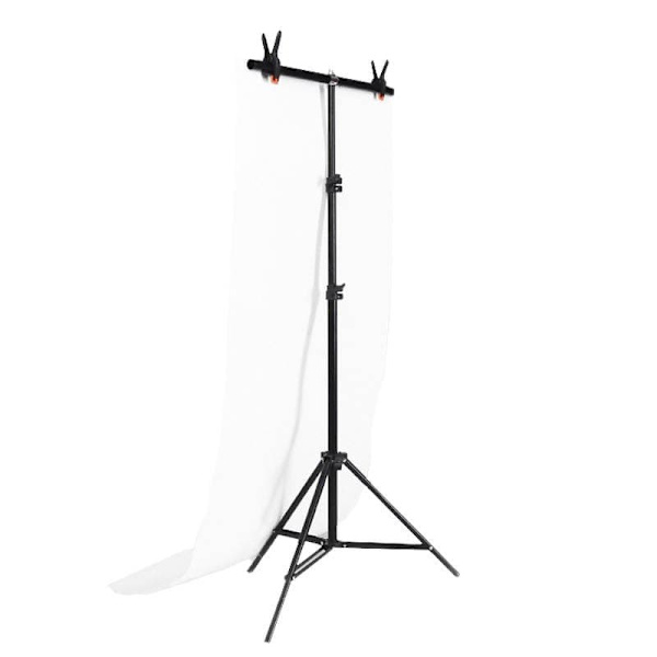 Photo studio background support Puluz 70x200cm + Backdrops 2 pcs DCA0976